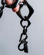 "YVES SAINT LAURENT" Twisted details mode style necklace