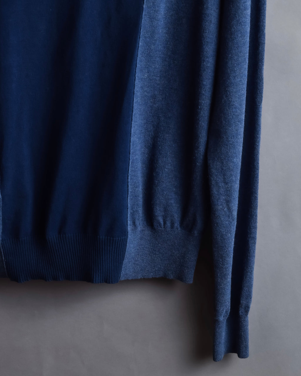 "MAISON MARGIELA" 17SS Asymmetric button line knit