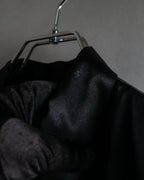 "JEAN PAUL GAULTIER" Beautiful glossy shirt dress