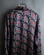 "Christian Dior" 100% silk paisley pajama set