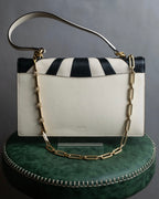 "GUCCI" 18SS Tiger head motif chain shoulder 2way bag