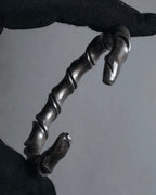 "Vintage Karen tribe silver bangle"