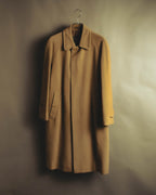"Burberrys" 80's-90's Cashmere blend balmacaan coat