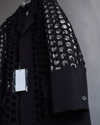 "MAISON MARGIELA" 20SS Cut-out layered structure long coat