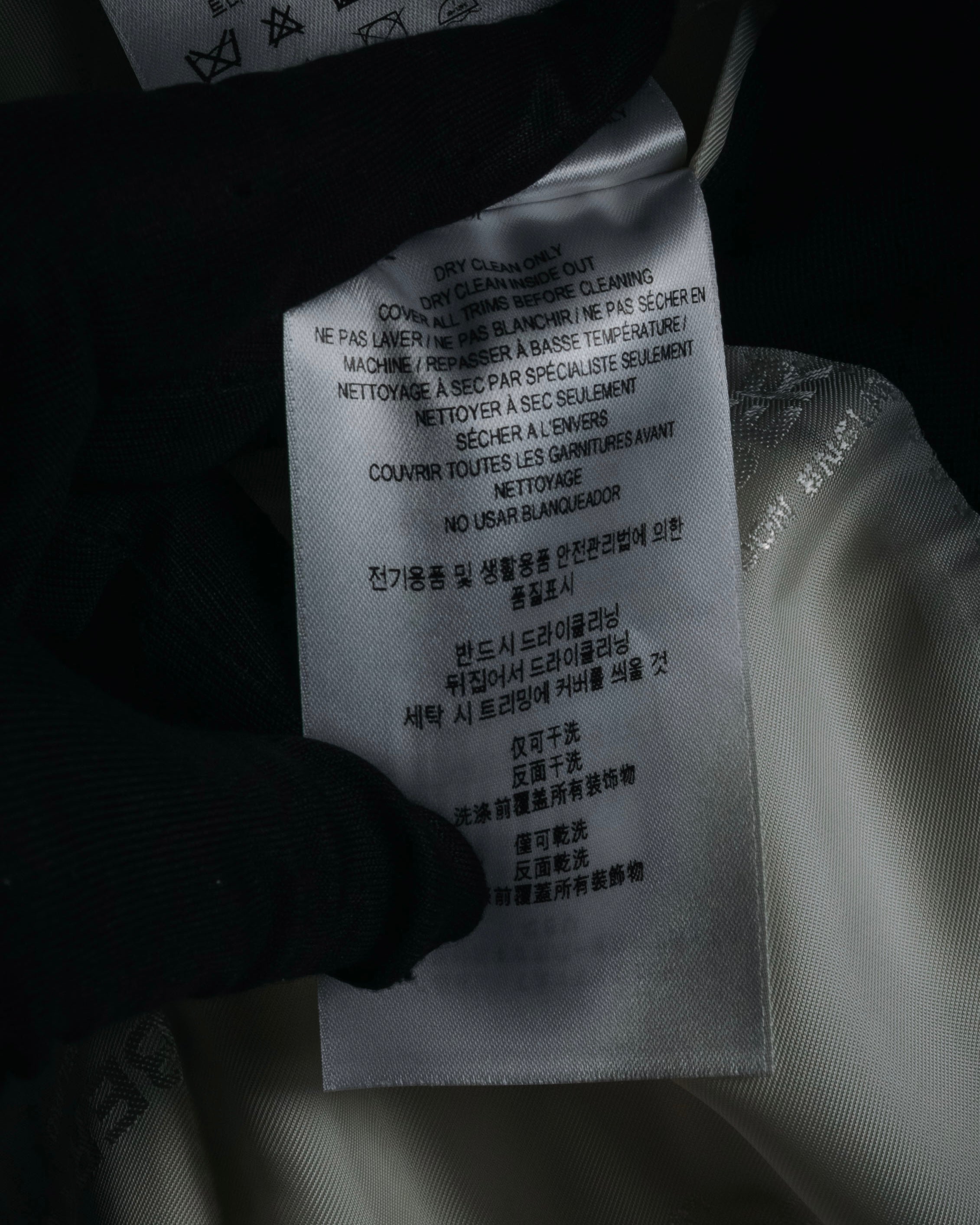 –SPECIAL– "BURBERRY" 20’s trompe l’oeil layered tailored jacket