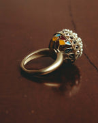 “Christian Dior” 2018-2020 Sculptural pearl and enamel dome ring