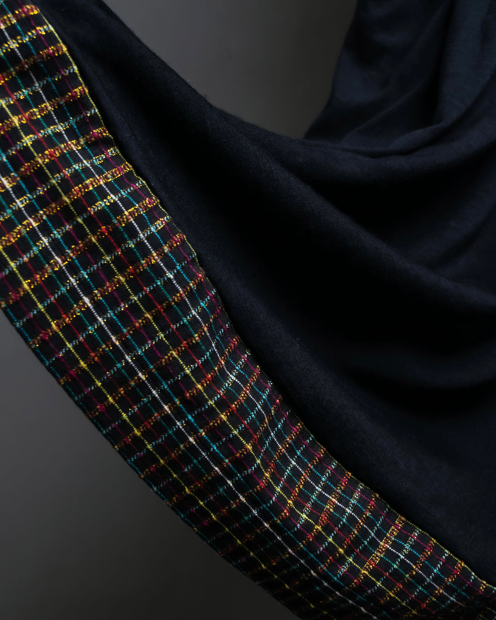 “JUNYA WATANABE” narrow waist  lame designed hem long dress