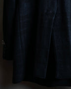 "DOLCE & GABBANA" Double-breasted bejeweled button check pattern jacket