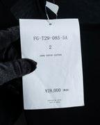 "YOHJI YAMAMOTO FEMME"
Sheer cotton round neck pullover