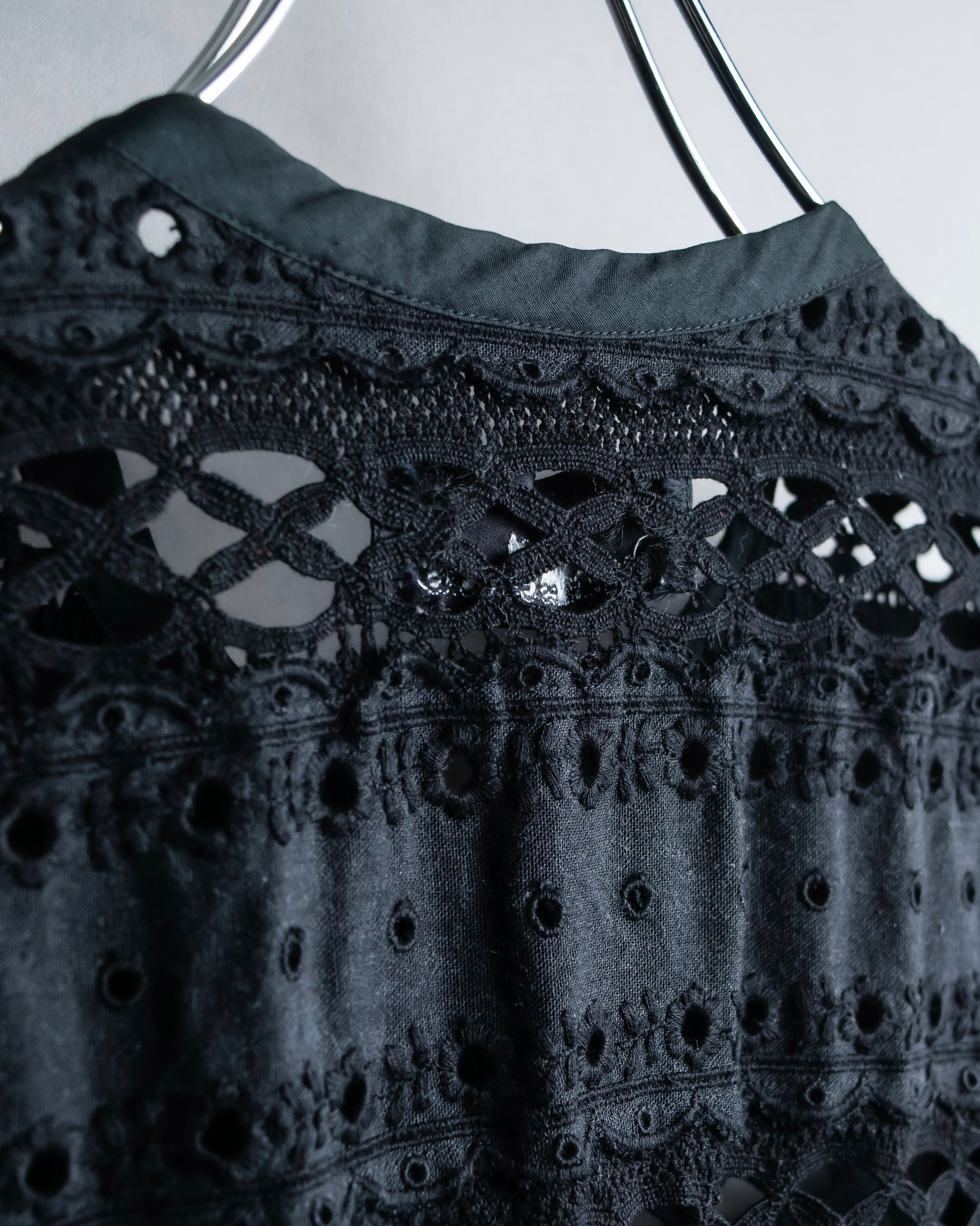 "tricot COMME desGARCONS" Playful fabric Feminine cotton cardigan