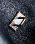 "Salvatore Ferragamo" Gancini motif leather one-handle bag