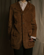 –SPECIAL– "Salvatore Ferragamo" 00’s reversible shearling sheep skin jacket