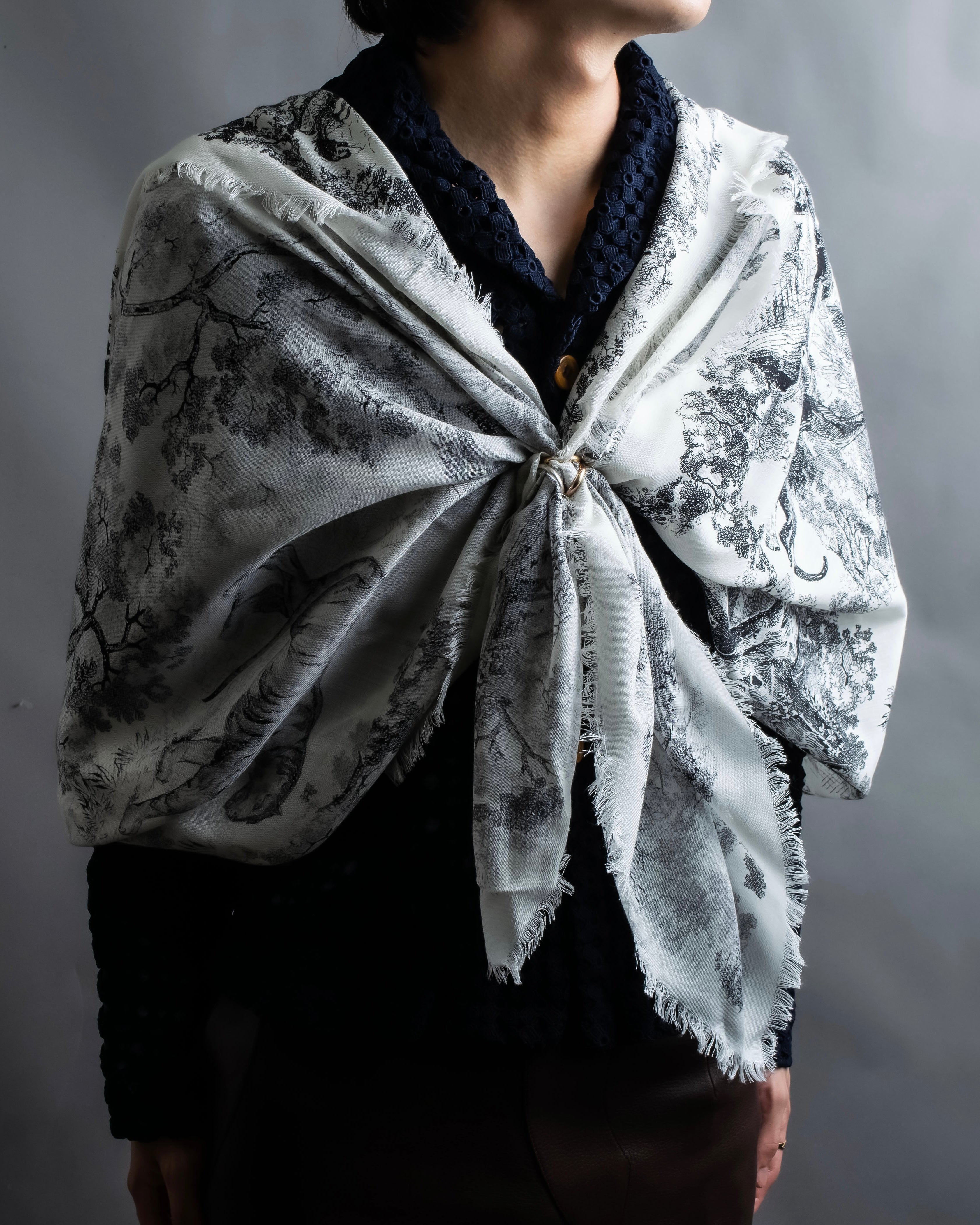 "Maison Martin Margiela" Triangle three-dimensional ring