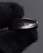 "GEORG JENSEN" Antique-like bowtie design silver ring