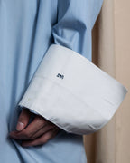 "BROOKS BROTHERS" Large cuffs design cleric oversized shirt