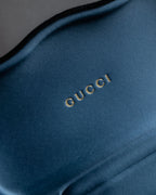 "GUCCI" Horsebit motif temple design big square frame sunglasses