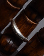 "Tiffany&Co" Elsa Peretti open heart design silver ring