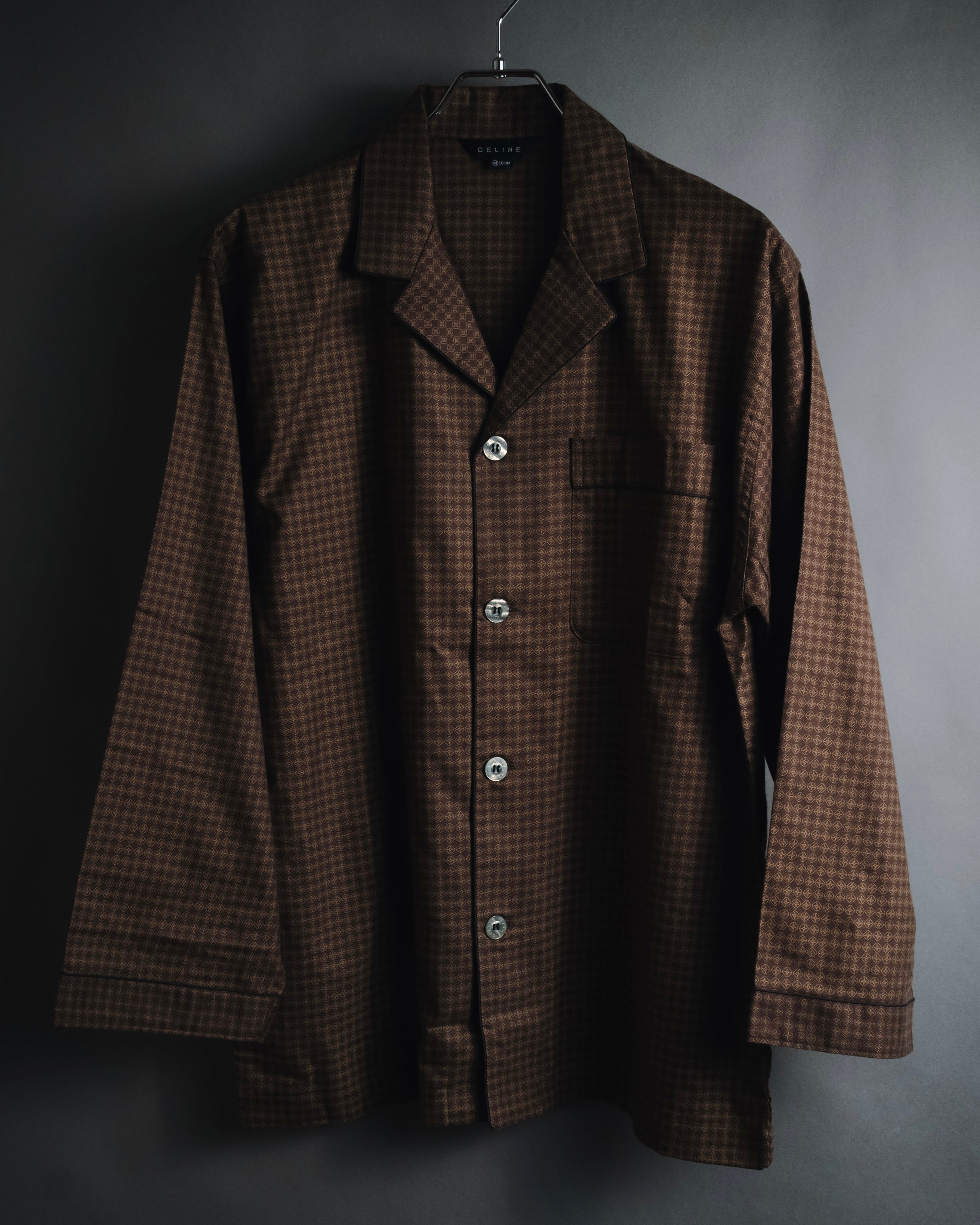 "CELINE" Monogram Pattern Relaxed Outfit