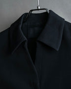 "PRADA" Waist shaped zipper jacket