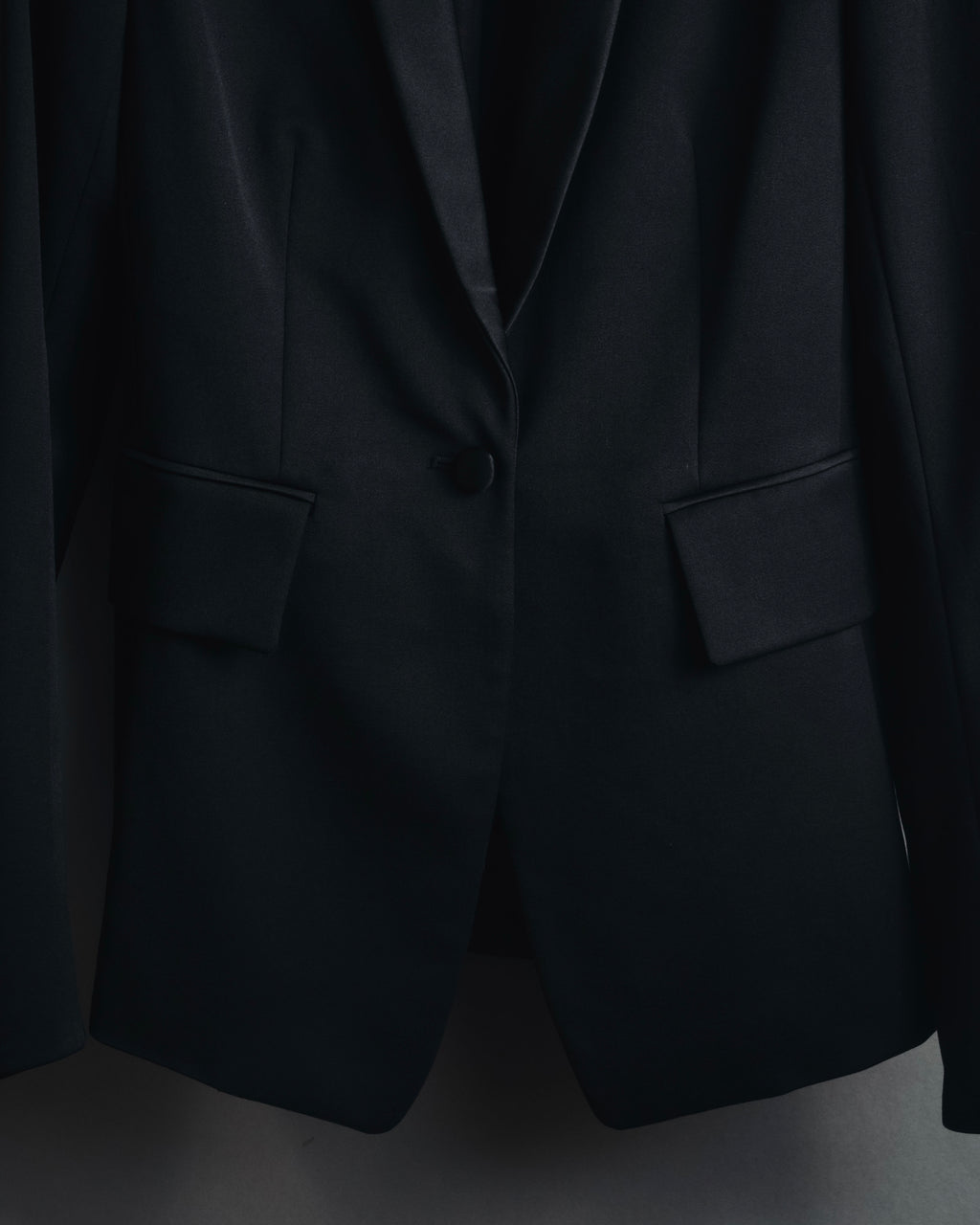 "Yves Saint Laurent" 2008AW Minimal sculpted wool jacket