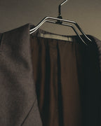 –SPECIAL– "Christian Dior" 80's-90's Classically tailored wool two-piece suit