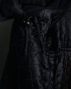 "VALENTINO" 90’s Couture-lined hooded coat