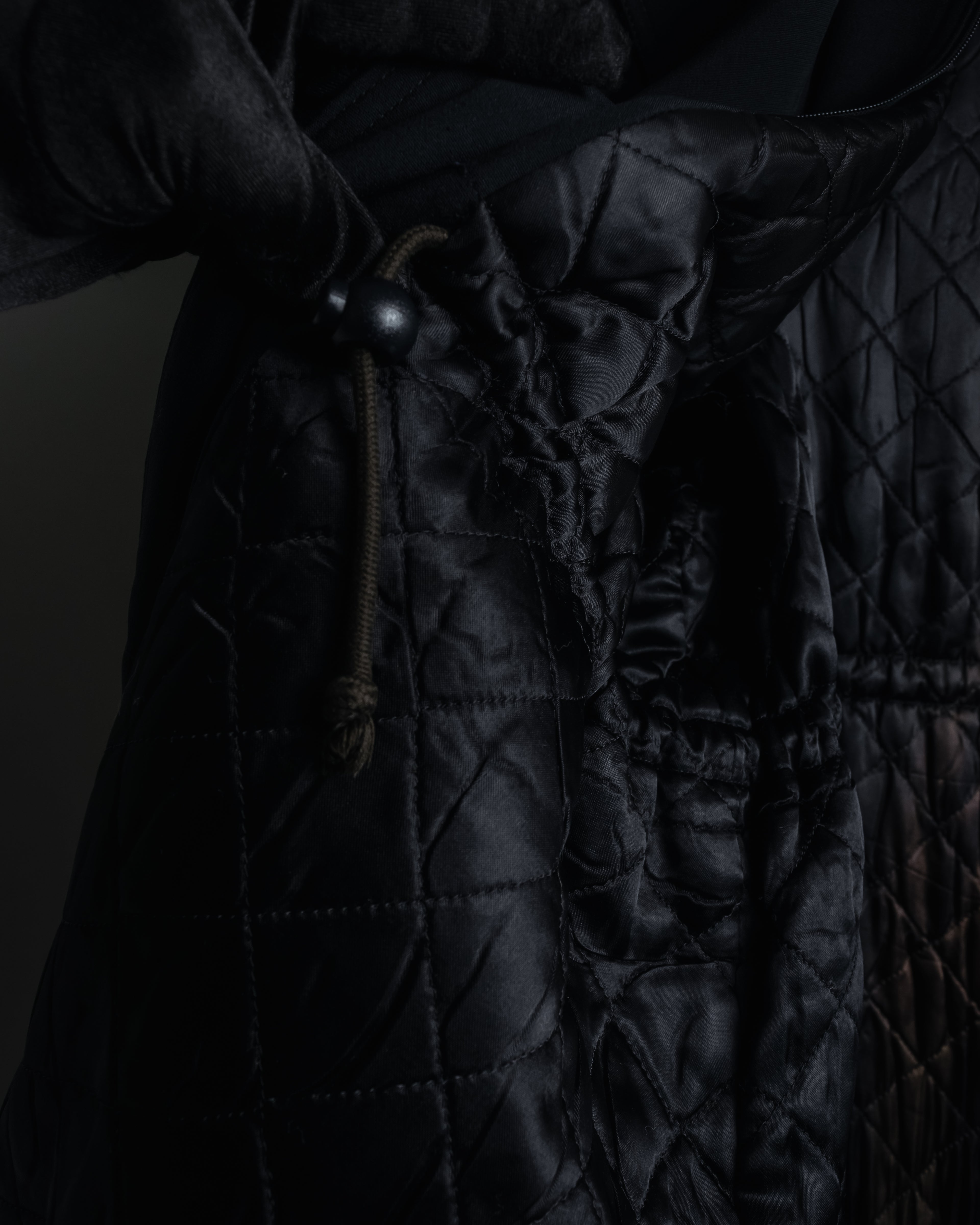 "VALENTINO" 90’s Couture-lined hooded coat