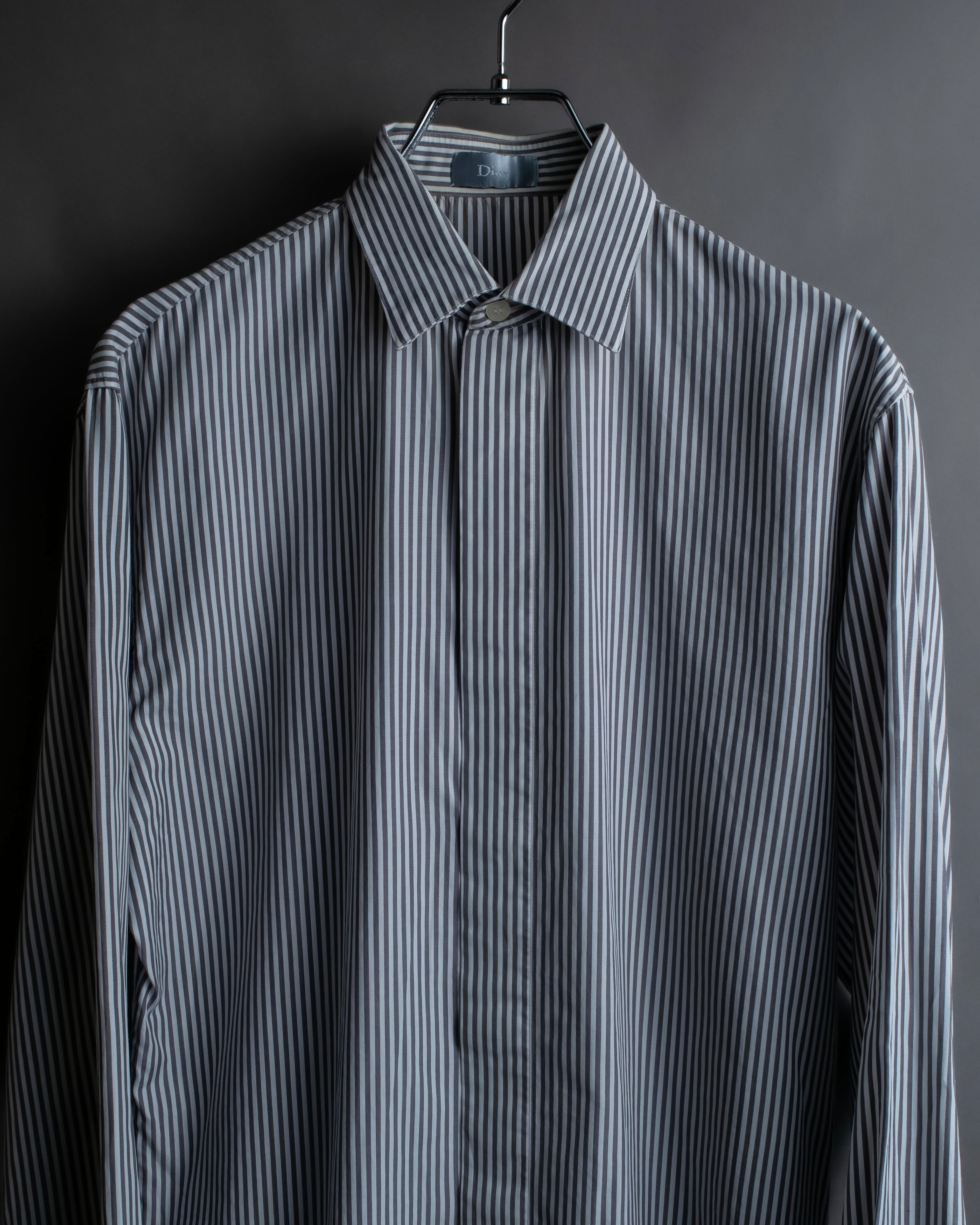 "DIOR HOMME" Edith Slimane striped shirt