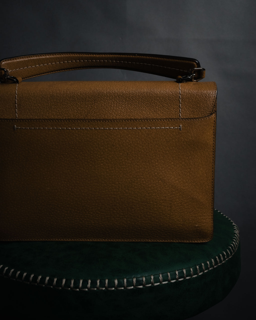 "PRADA" 90’s-00’s Minimalist embossed logo accordion bag