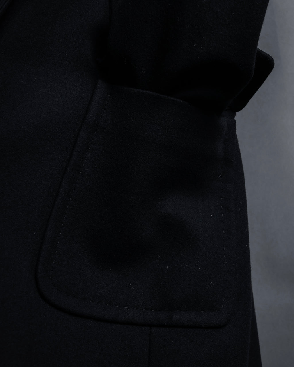 -SPECIAL- "CELINE" 1997-04's Michael Kors period minimal detail long chester coat