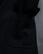 -SPECIAL- "CELINE" 1997-04's Michael Kors period minimal detail long chester coat