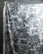 "DIOR" Toile de Jouy Sauvage Scarf
