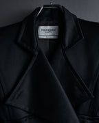 -SPECIAL- "YVES SAINT LAURENT rive gauche" 03 year Tom Ford period corset design long coat
