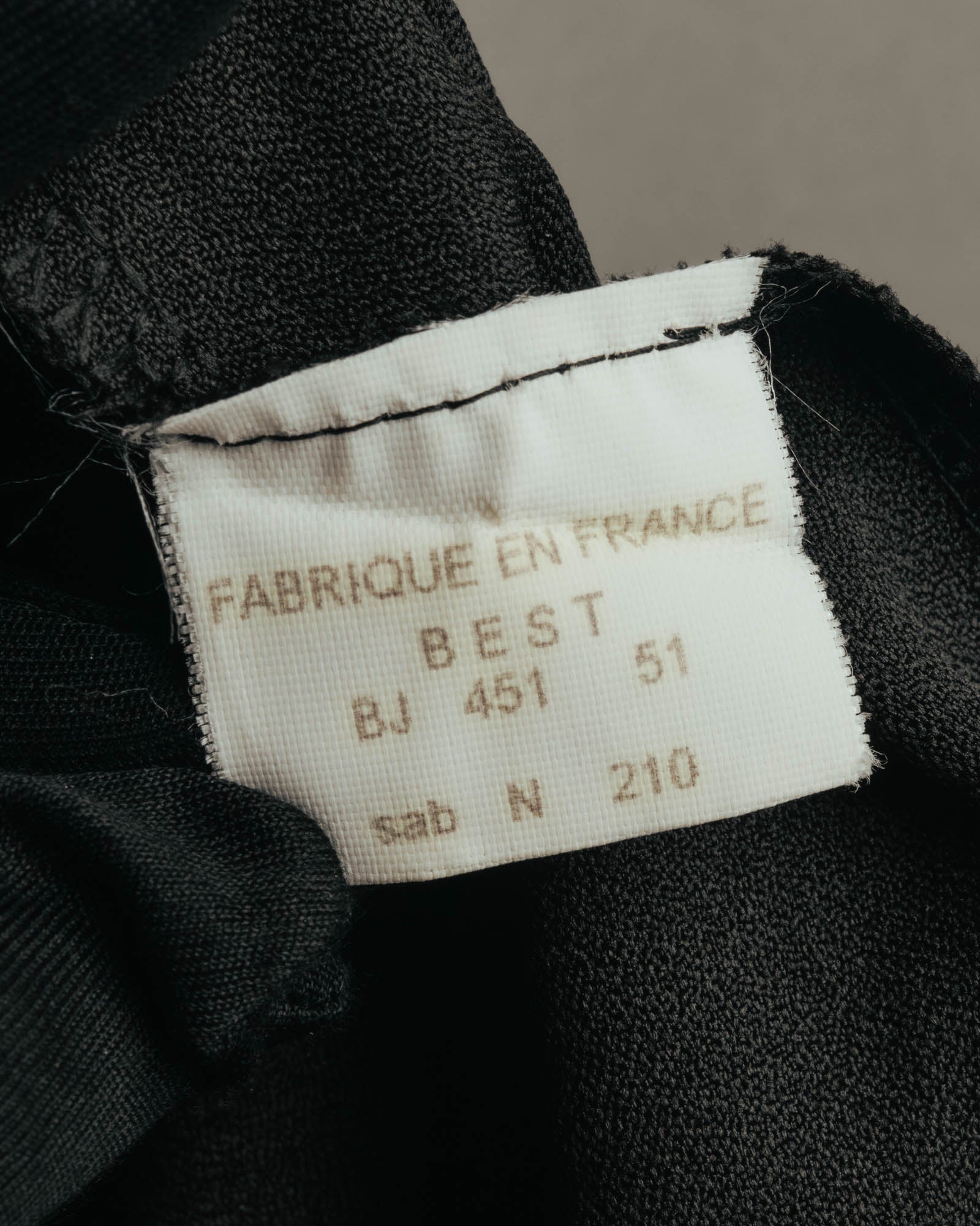 "Jean Paul GAULTIER" 80's-90's Avant-garde sleeveless long gilet coat