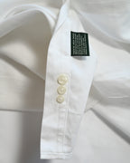 Lauren Ralph Lauren /Oversized button down white shirt