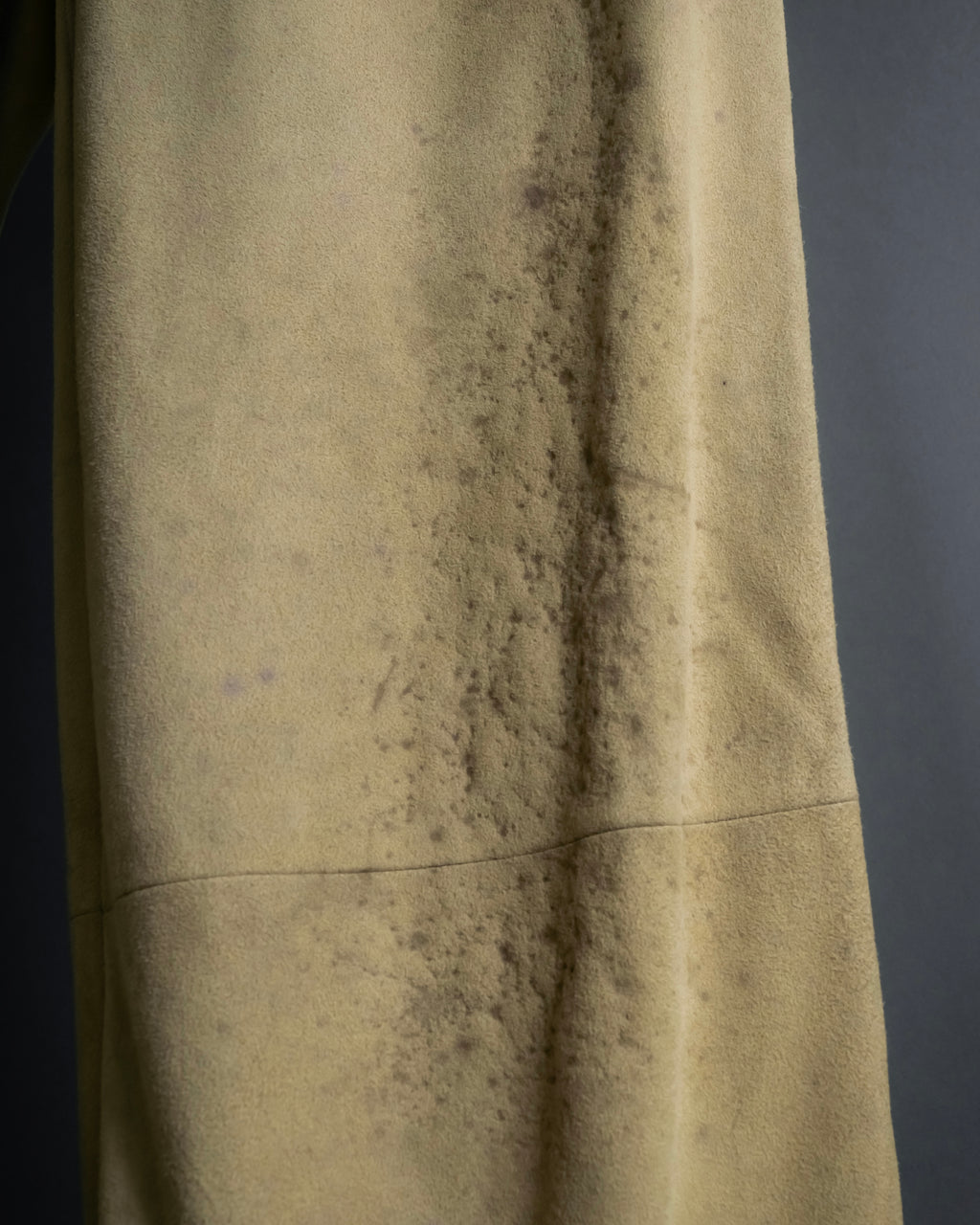 "GUCCI" Sand beige suede set up