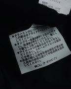 "tricot COMME des GARÇONS"
1989 Velvet-collared double-breasted tailored vest