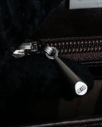 "BALENCIAGA" Patine leather briefcase bag