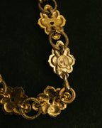 -SPECIAL- “CHANEL” 80’s-90’s ornate gold chain necklace