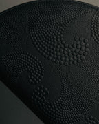 "Tiffany & Co." 10's-20's Embossed leather wristlet wallet