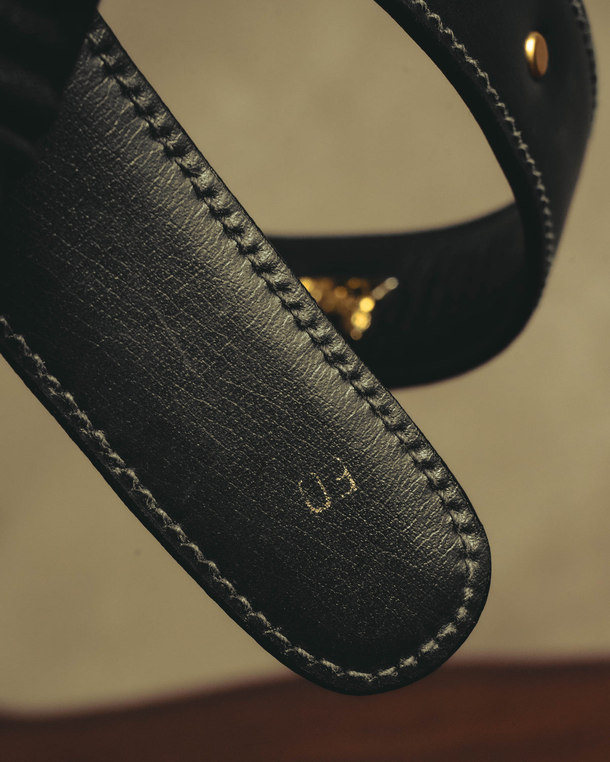 "CELINE" 90's-00's Classic horse carriage waist belt