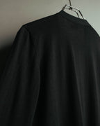 "Hermès" 90's-00's Medor button wool knit cardigan