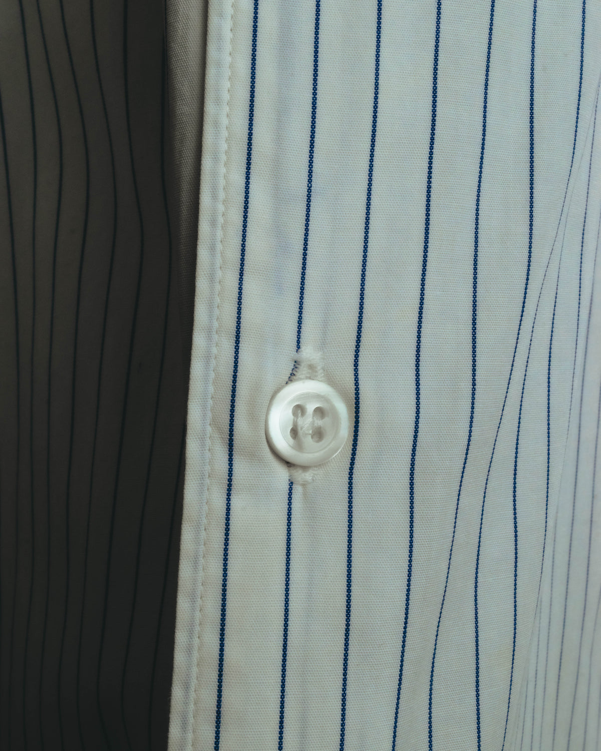 "COMME des GARÇONS HOMME" 90's-00's Patchwork long-sleeve shirt