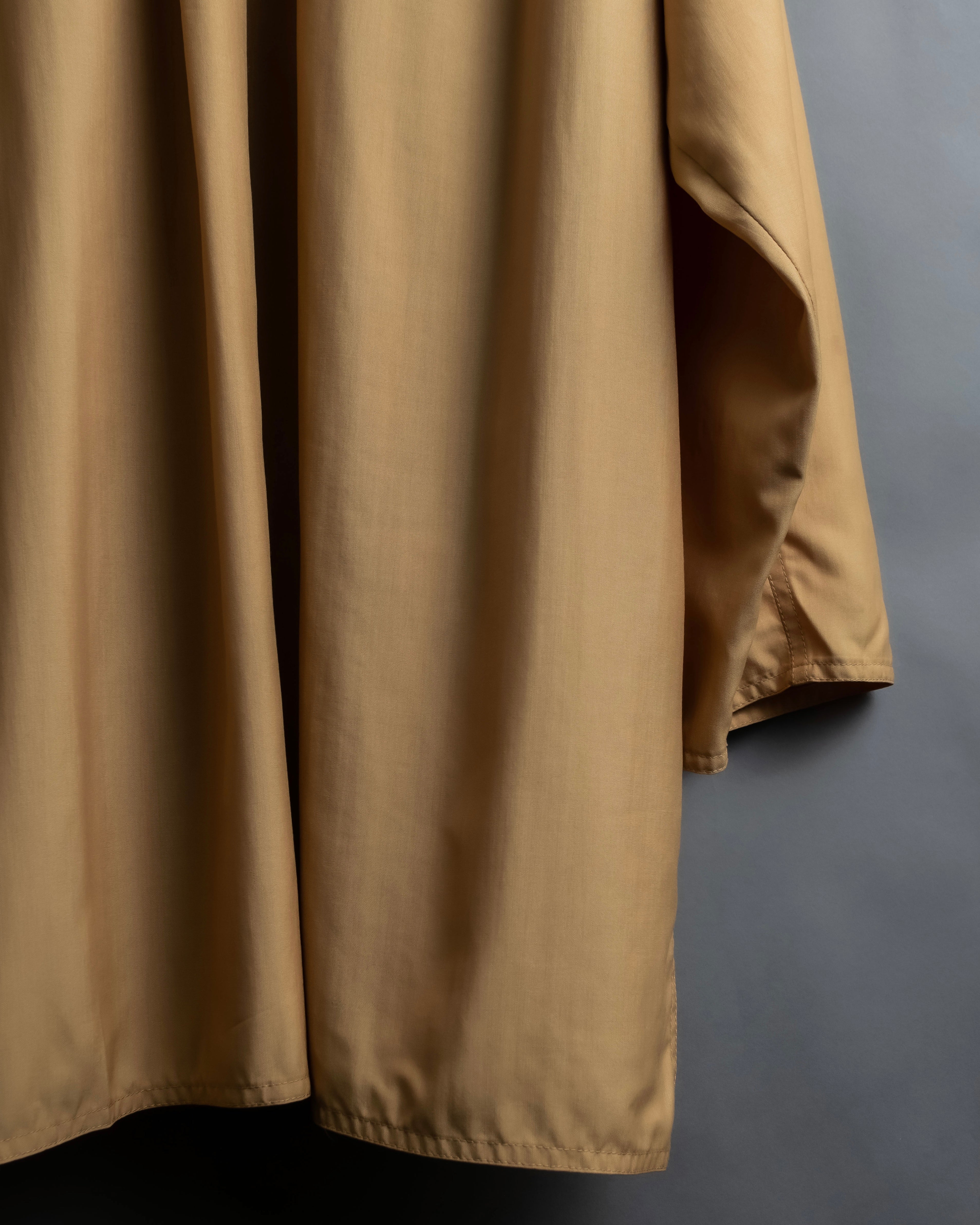 "GUCCI" silk blended shirt jacket