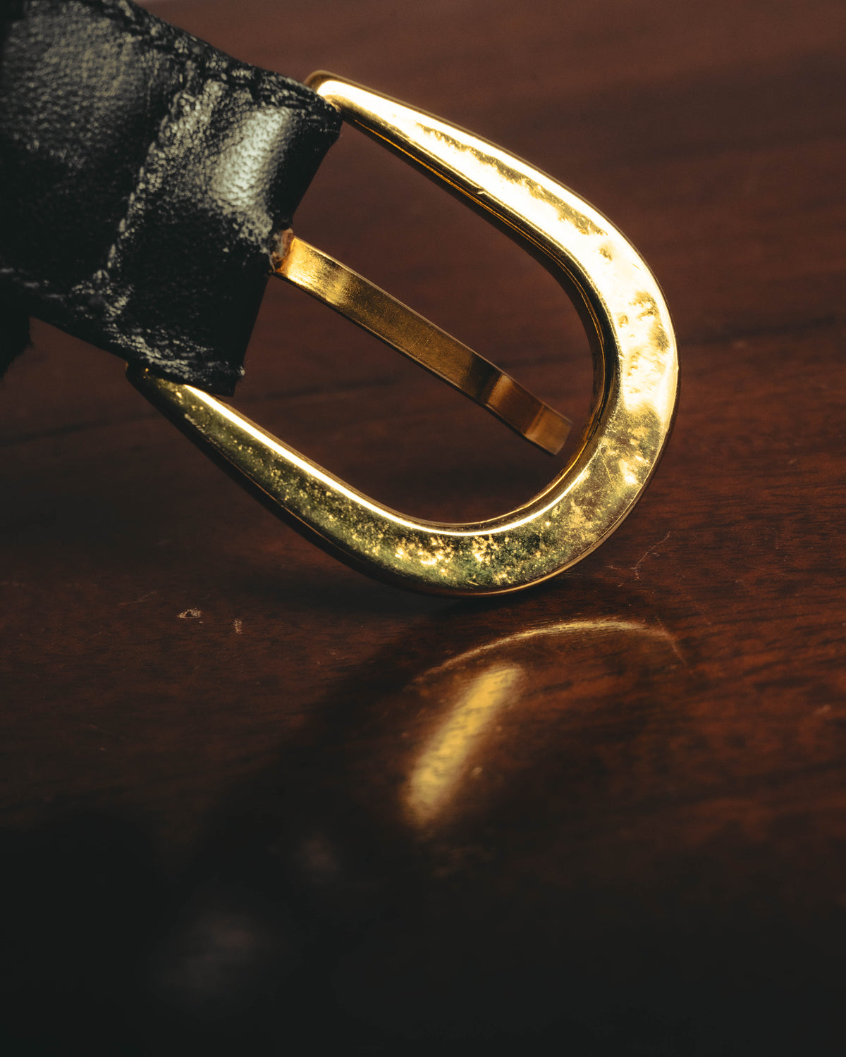 "CELINE" 90's-00's Classic horse carriage waist belt