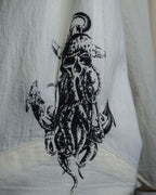 "PRADA" 22SS Sea fable motif print oversized shirt