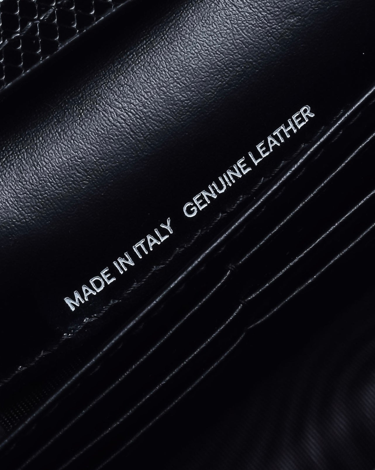 "MAISON MARGIELA" Check pattern gradient design chain shoulder leather wallet bag