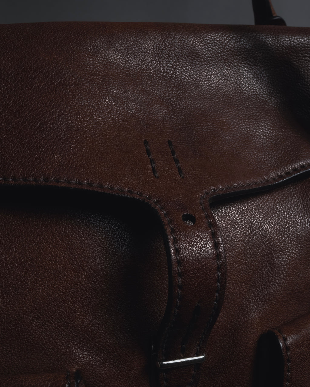 "JIL SANDER" 90’s-00’s Functional pocket leather satchel bag