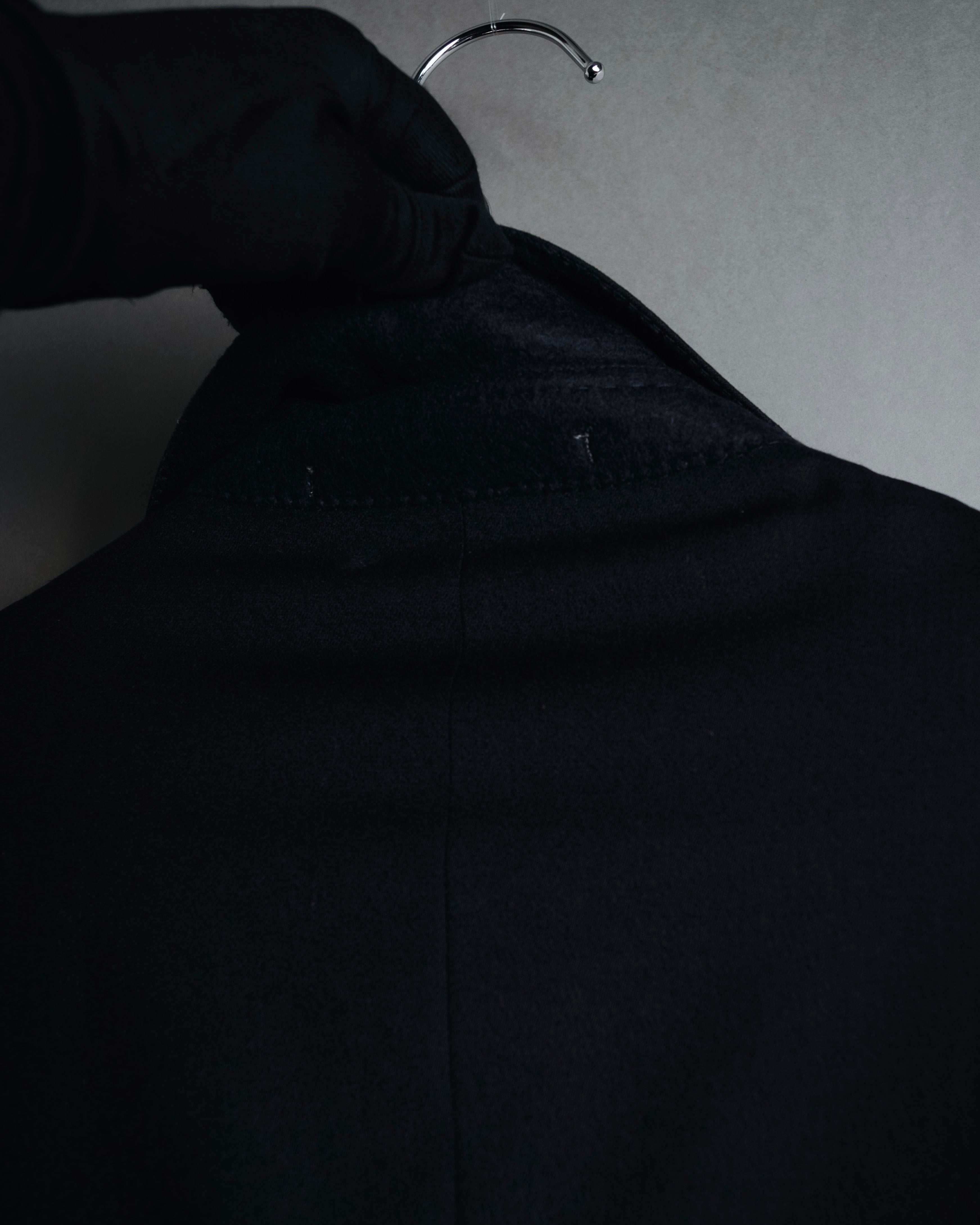 "GUCCI" 90’s-00’s Cashmere blend minimalist three button suit set