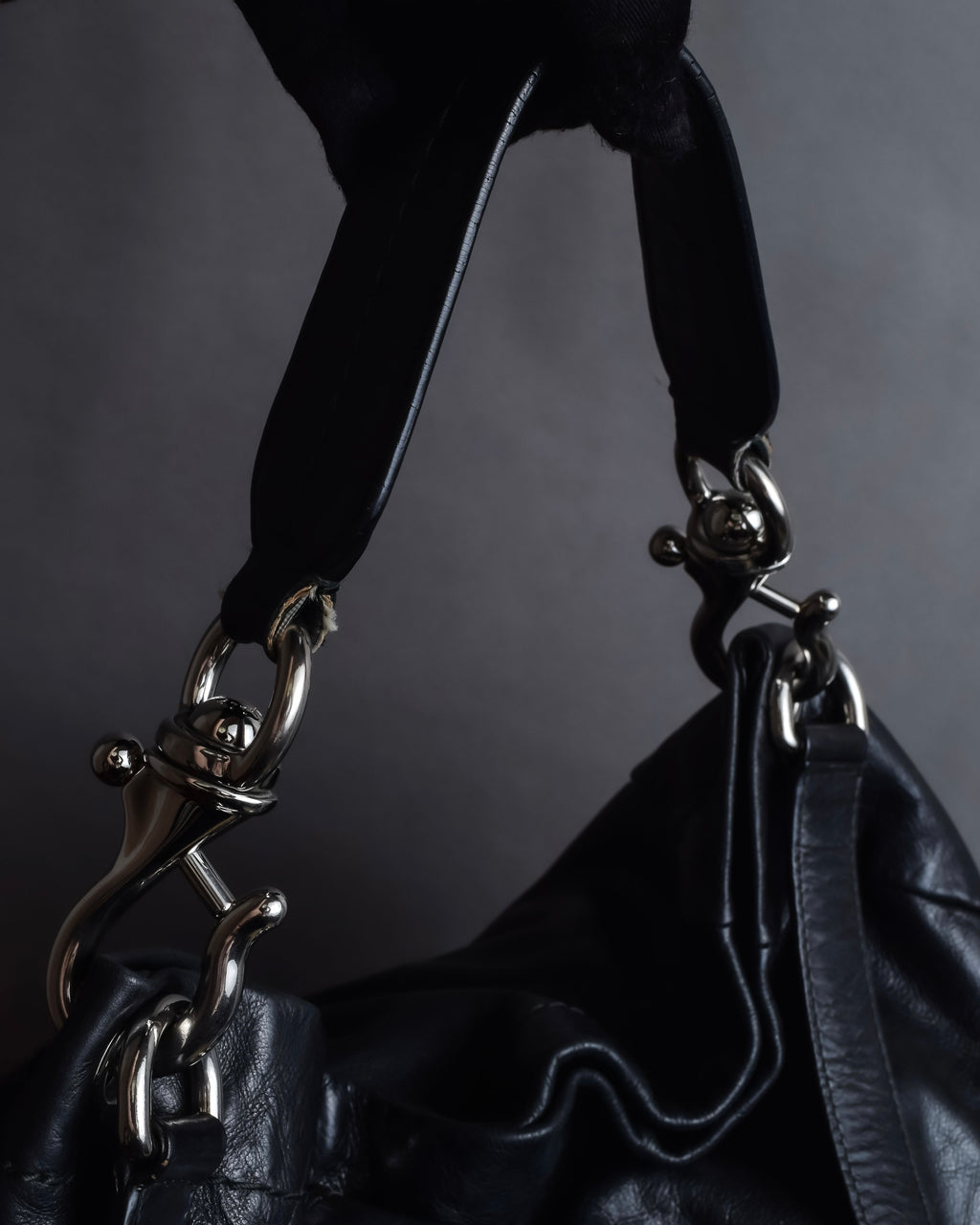 "BALLY" Soft grained calf shoulder bag